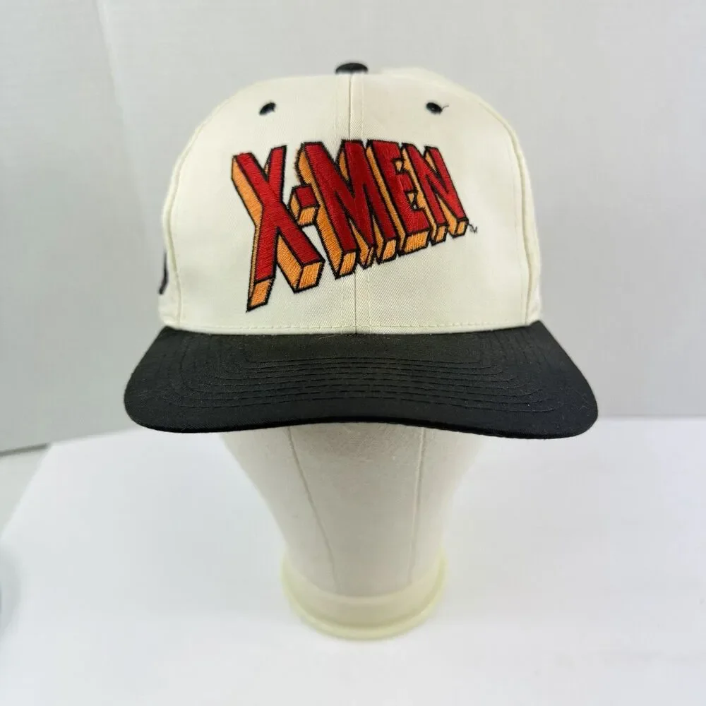 Vintage 1993 Marvel Comics X-Men Hat Snapback Blockhead American Needle Headwear